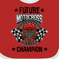 thumbnail image 4 of Inktastic Future Motocross Champion BMX Boys Baby Bib, 4 of 4
