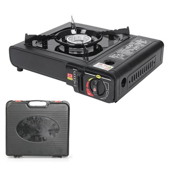 Portable Outdoor Cassette Stove 2900W Gas Boiler Connection