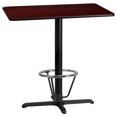 thumbnail image 1 of Flash Furniture 24" x 42" Laminate Top Pub Table in Mahogany, 1 of 4