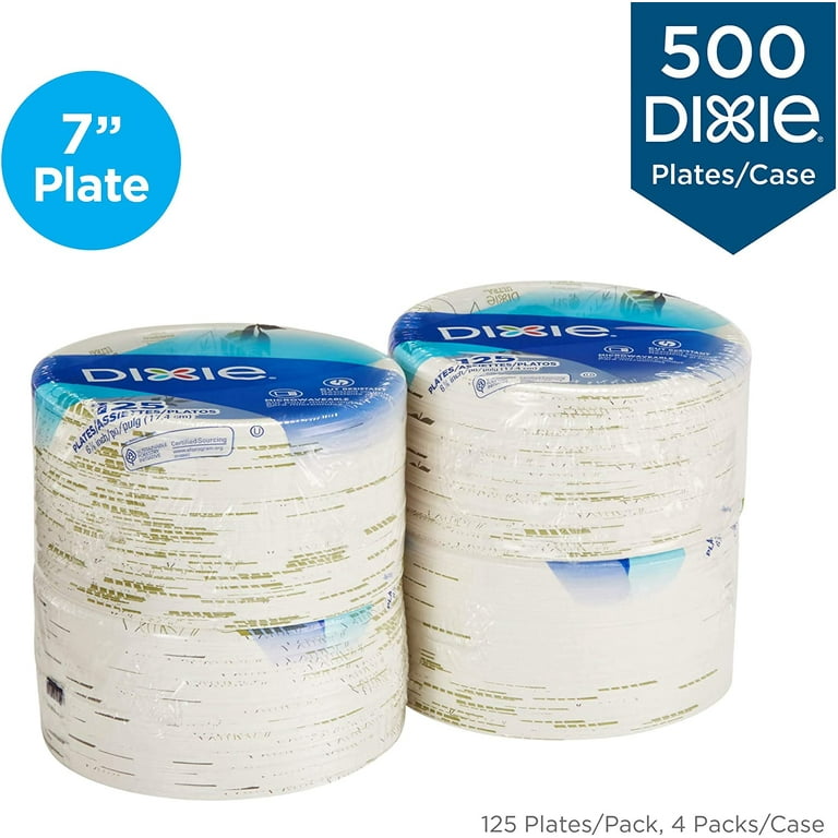 Dixie 8.5 Medium-Weight Paper Plates by GP PRO (Georgia-Pacific