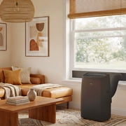 TCL 8,000 BTU Smart Portable Air Conditioner (Black) - 3-in-1 Cooling, Fan & Dehumidifier, Auto Swing, Matter-Enabled, Quiet Operation, Sleep & Auto Modes, Compact Window Fit 20”-59” - W8P95-B5