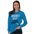 thumbnail image 3 of Moms Way or the Highway Funny Quote Women Plus Size Long Sleeve Tee Brisco Brands 4X, 3 of 6