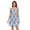 Indigo Ornate Floral, variant on Summer Dresses for Women Strapless Casual Beach Cover Ups Indigo Ornate Floral Tube Top Sundress