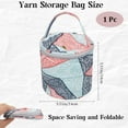 thumbnail image 2 of Mini Yarn Storage Bags Colorful Patterns Small Yarn Bag with Holes Portable Yarn Storage Case Mini Project Organizer Crochet Thread Sewing Accessories for Carry Crochet Hooks Skein Yarn DIY, 2 of 9
