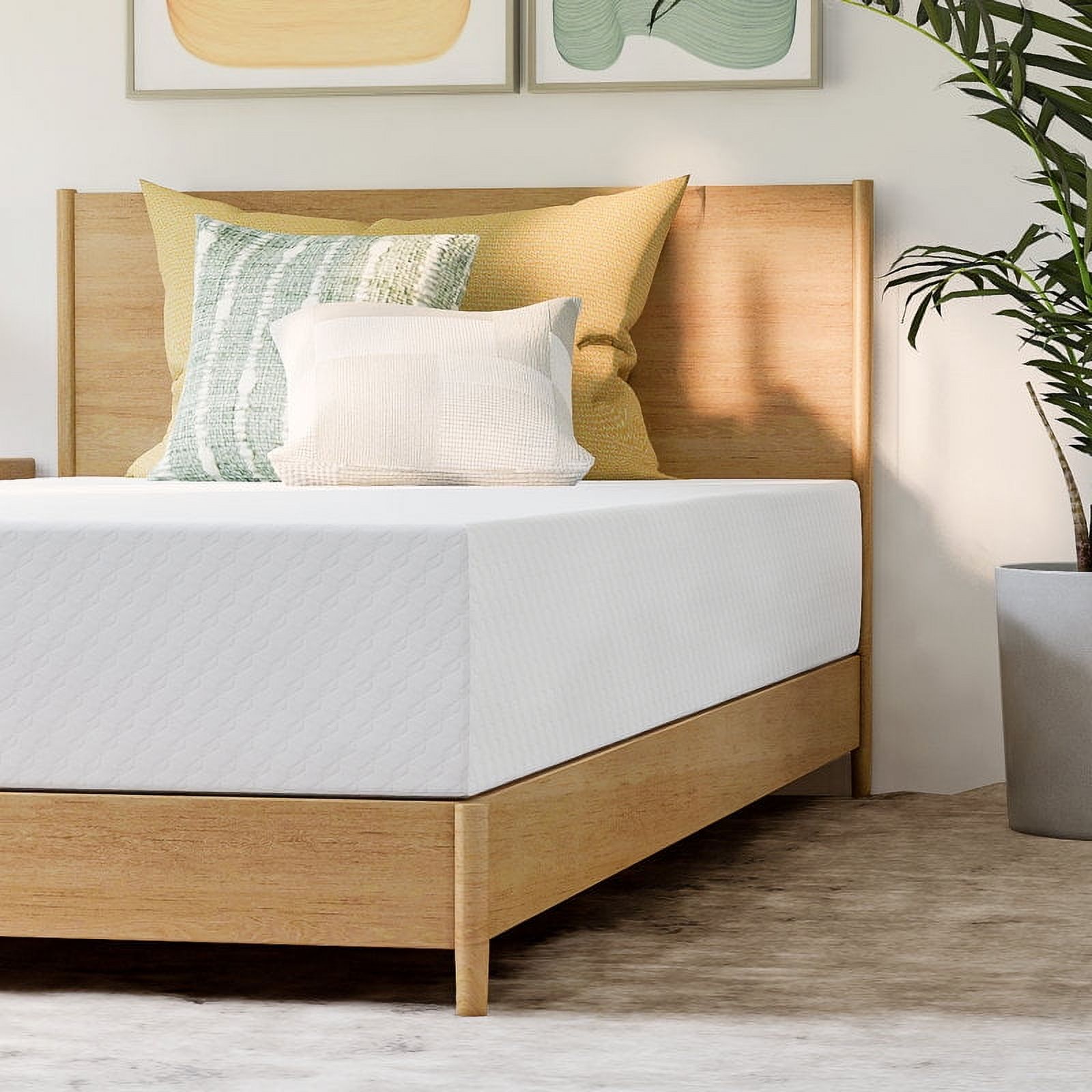 GAESTE 8 Inch Full Cooling Gel Memory Foam Mattress for Cool Sleep Medium Firm CertiPUR-US Certified Foam, Mattress in a Box Pressure Relief Removable Cover No Fiberglass (Full, 8 in)