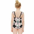 thumbnail image 2 of Hello Kitty Girls One Piece Swimsuits Hawaiian Summer Swimwear Beach Bathing Suit Outfits, 2 of 7