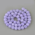 thumbnail image 2 of 10 Strand Quartz Beads Strands Round Dyed Lilac 6mm Hole: 1mm about 69pcs/strand 15~15.3 inch, 2 of 2