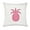Pink, variant on Greendale Home Fashions 20" x 20" Pink Pineapple Cotton Canvas Decorative Pillow