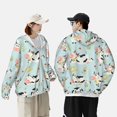 thumbnail image 6 of Fotbe Cute Cows Men's Women's UPF 50+ Sun Protection Jacket Hooded Cooling Shirt with Pockets Hiking Outdoor Performance-Medium, 6 of 9