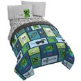 thumbnail image 1 of Juego de cama doble Jay Franco Minecraft Chibi College de 4 piezas, 1 of 9