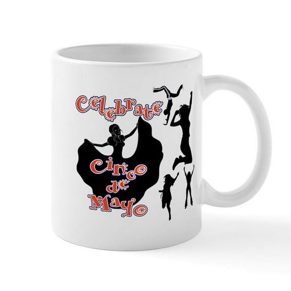 CafePress - Cinco De Mayo Senoritas Mug - 11 oz Ceramic Mug - Novelty Coffee Tea Cup