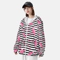 thumbnail image 3 of Lsque Flamingos Pattern UPF 50+ Lightweight Sun Protection Men's Women's Long Sleeve Shirt, Hoodie Performance -XX-Large, 3 of 7