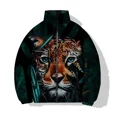 thumbnail image 3 of Parka para hombre con estampado de lobo y león, abrigo holgado de algodón a la moda, ropa para hombre, chaquetas de protección contra el frío para hombre, abrigos para hombre, 3 of 5