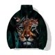thumbnail image 3 of Parka para hombre con estampado de lobo y león, abrigo holgado de algodón a la moda, ropa para hombre, chaquetas de protección contra el frío para hombre, abrigos para hombre, 3 of 5