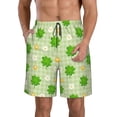 thumbnail image 1 of Fotbe St Patrick's Day11 Trajes de Baño Estampados para Hombre, Shorts de Verano de Secado Rápido, Ropa de Playa, Bañadores-Small, 1 of 6