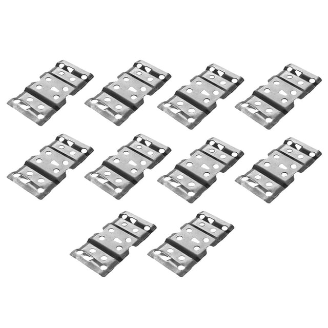 Pack Of 10 Bipv Dust Cleaner Aluminum Solarpanel Frame Cleaning Water Guide Clip - Random color
