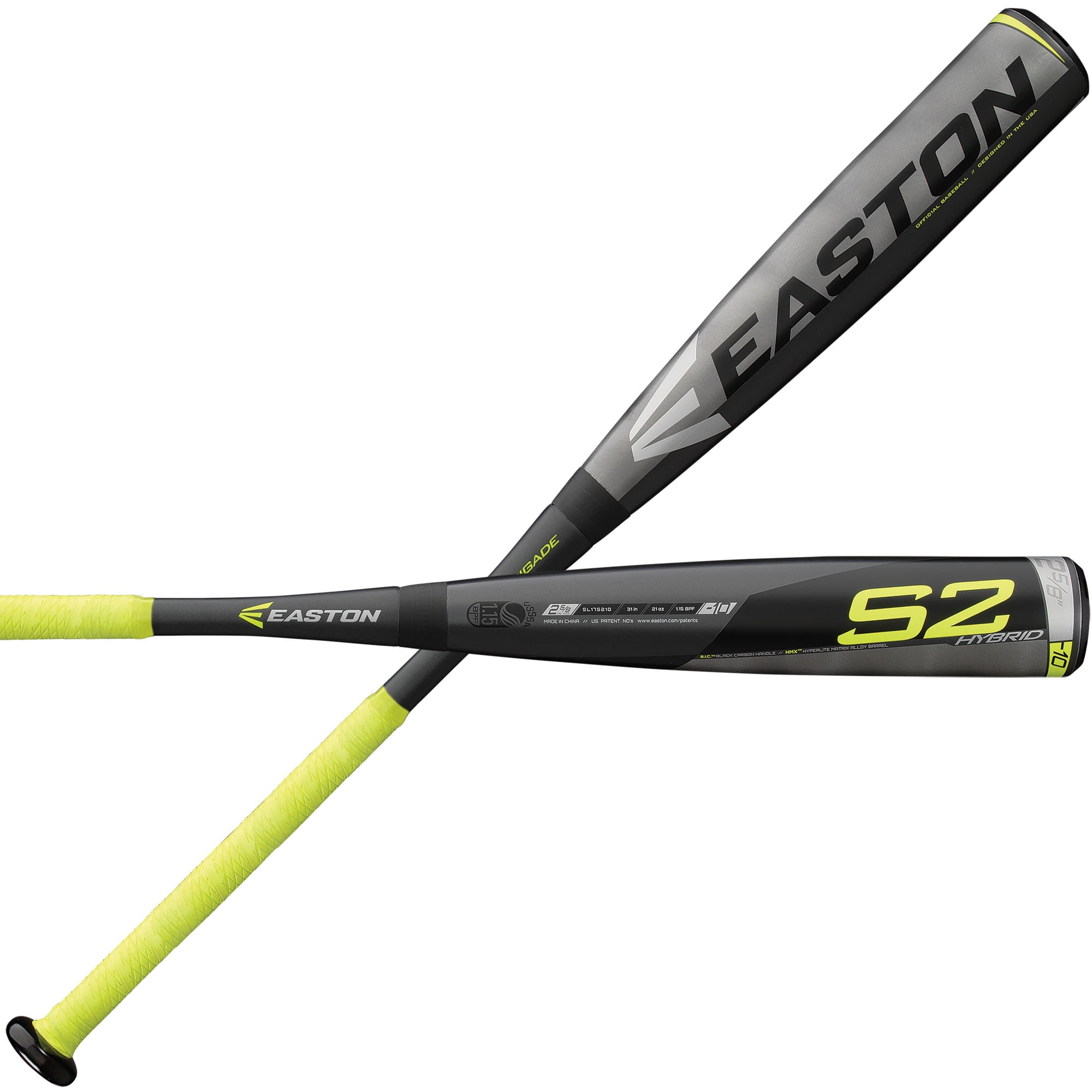 Easton S2 USSSA Senior League Baseball Bat, (10)