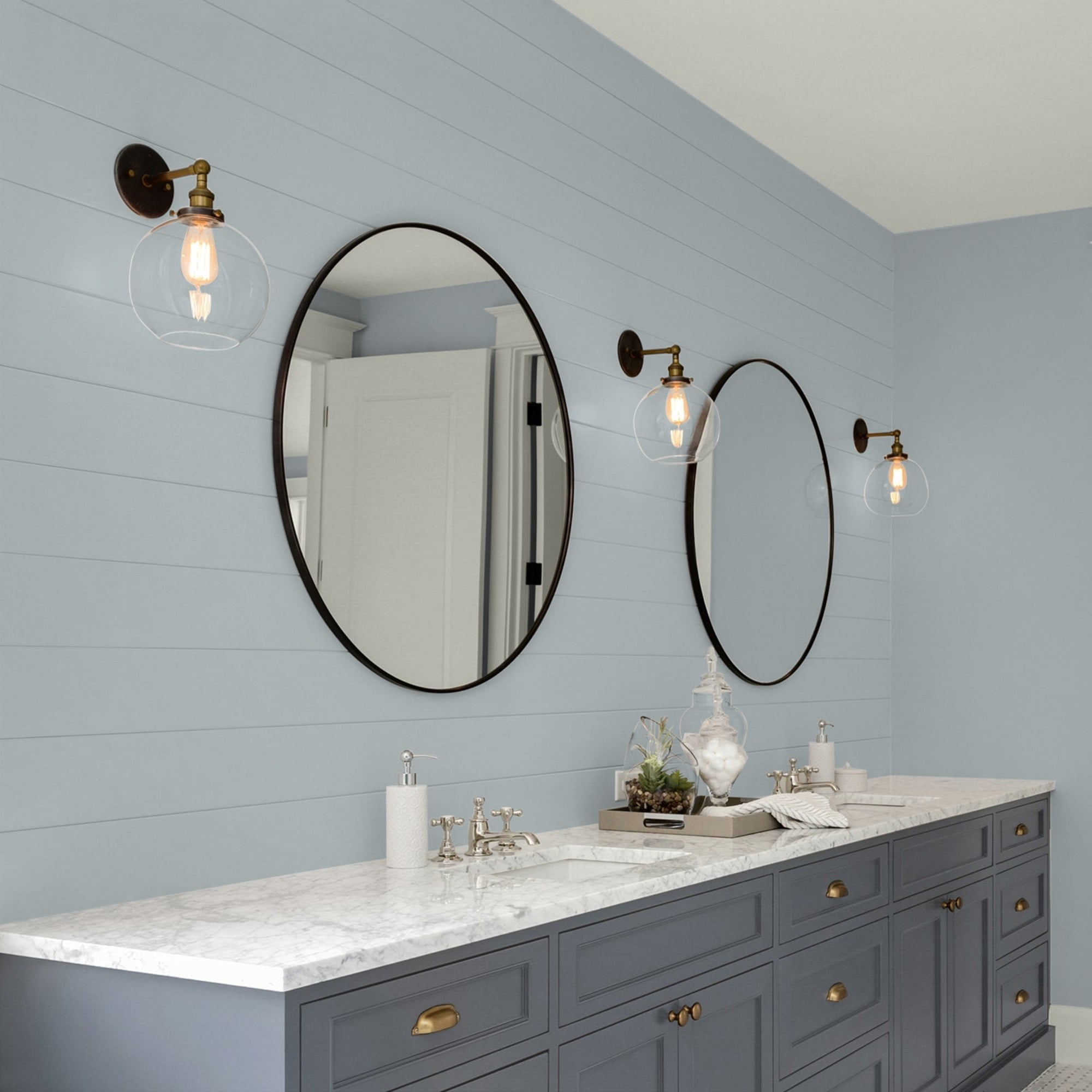 Glidden High Endurance Plus Mirror Mirror Eggshell Interior Paint and Primer, 1 Quart