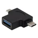 thumbnail image 3 of F Adaptador Otg Tipo C Macho A Usb Hembra Tal Como Se, 3 of 8
