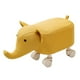 thumbnail image 2 of Reposapiés Otomano Reposapiés de Animales Taburete Bajo con Ruedas Giratorio de 360  degree Sofá para Niños Banco Decoración de La Habitación para El Hogar, Amarillo mayimx Escabel, 2 of 9