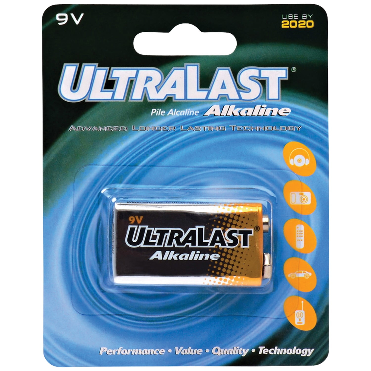 Ultralast Ula9v Ula9v 9-volt Alkaline