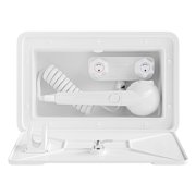 Leisure Coachworks LCW-SHWR-LKW, White Shower Box Kit, for RV Camper