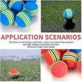 thumbnail image 2 of 20 Pcs Golf Ballssoft Foam Garden Golf Balls Practice Golf Balls Sponge Rainbow Golf Balls For Indoor Outdoor, 2 of 5