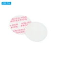 thumbnail image 3 of 22mm/0.86inch Foam Lid Liner, 300Pcs PS Resistant Pressure Sensitive Seal White Red, 3 of 7