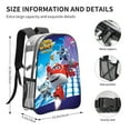 thumbnail image 2 of super wings Pattern Transparent Backpack Lightweight And fashionable Showcasing Personality And Leading The Trend, 2 of 6