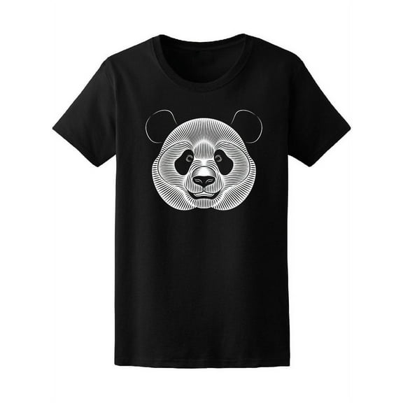 Cool Graphic Giant Panda T-Shirt Women -Image by Shutterstock, Female Small