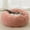 Skin pink, variant on Round Plush Pet Bed for Dogs-Cats 16 inches,Fluffy Soft Warm Calming Dog Bed Sleeping Kennel Nest