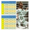 thumbnail image 4 of Douhoow 3-8 Years Girls Jumpsuit Summer Toddler Off Shoulder Leaves Print Romper Children Outfit, 4 of 9
