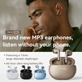 thumbnail image 5 of Sanag Wireless Earbuds, 60H Playtime Bluetooth 5.3 IPX4 Waterproof Touch Control True Wireless Bluetooth Earbuds with Mic Earphones in-Ear Deep Bass Built-in Recording Function Bluetooth Headphones, 5 of 6