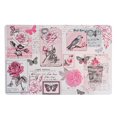 thumbnail image 1 of IH Casa Decor Plastic Placemat Rosy Postcard - Ensemble De 12, 1 of 3