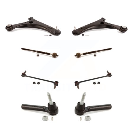 Front End Suspension Kit For 2008-2010 Dodge Grand Caravan – 8pc Control Arms, Tie Rods, Ball Joints
