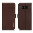 thumbnail image 2 of Galaxy s8 Plus Case, Mignova Galaxy S8 Plus Wallet Case Genuine Premium Leather Case Card Slots & Magnetic Closure case cover for Samsung Galaxy S8 Plus 2017 release (Brown), 2 of 6
