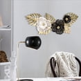 thumbnail image 4 of Metal Wall Decor Metal Wall Art Hanging Home Living Room Wall Metal Pendant Flower Home Wall Decoration, for Living Room Office Wall Decoration-B, 4 of 6