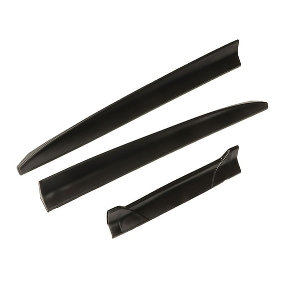 Car Spoiler Wing, High Physical Hardness 3PCS Car Rear Trunk Spoiler Wing Universal For Vehicle