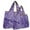 Swiggle, variant on Wrapables Large & Small Foldable Tote Nylon Reusable Grocery Bags, Set of 2, Sharks
