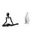 thumbnail image 1 of Figura de escritorio,Escultura abstracta de pensador para decoración de oficina y hogar.,Escultura de pingüino,Escultura de pingüino para decoración nórdica del hogar,Adorno de mesa con, 1 of 8