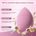 thumbnail image 3 of 14 Piece Triangle Powder Puff & Makeup Sponge Set, Soft Beauty Blender Kit for Liquid Foundation, Cream, and Loose Powder - Dual-Use Wet and Dry, 3 of 9