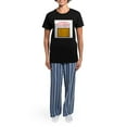 thumbnail image 4 of CafePress - Mahjong Women's Dark Pajamas - Women's Short Sleeve Print T-Shirt and Pants Dark Cotton Pajama Set, 4 of 7