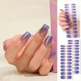 Nail Clear Tabs Go Glam Nail Stamper Wrap Strips for Molding Edges