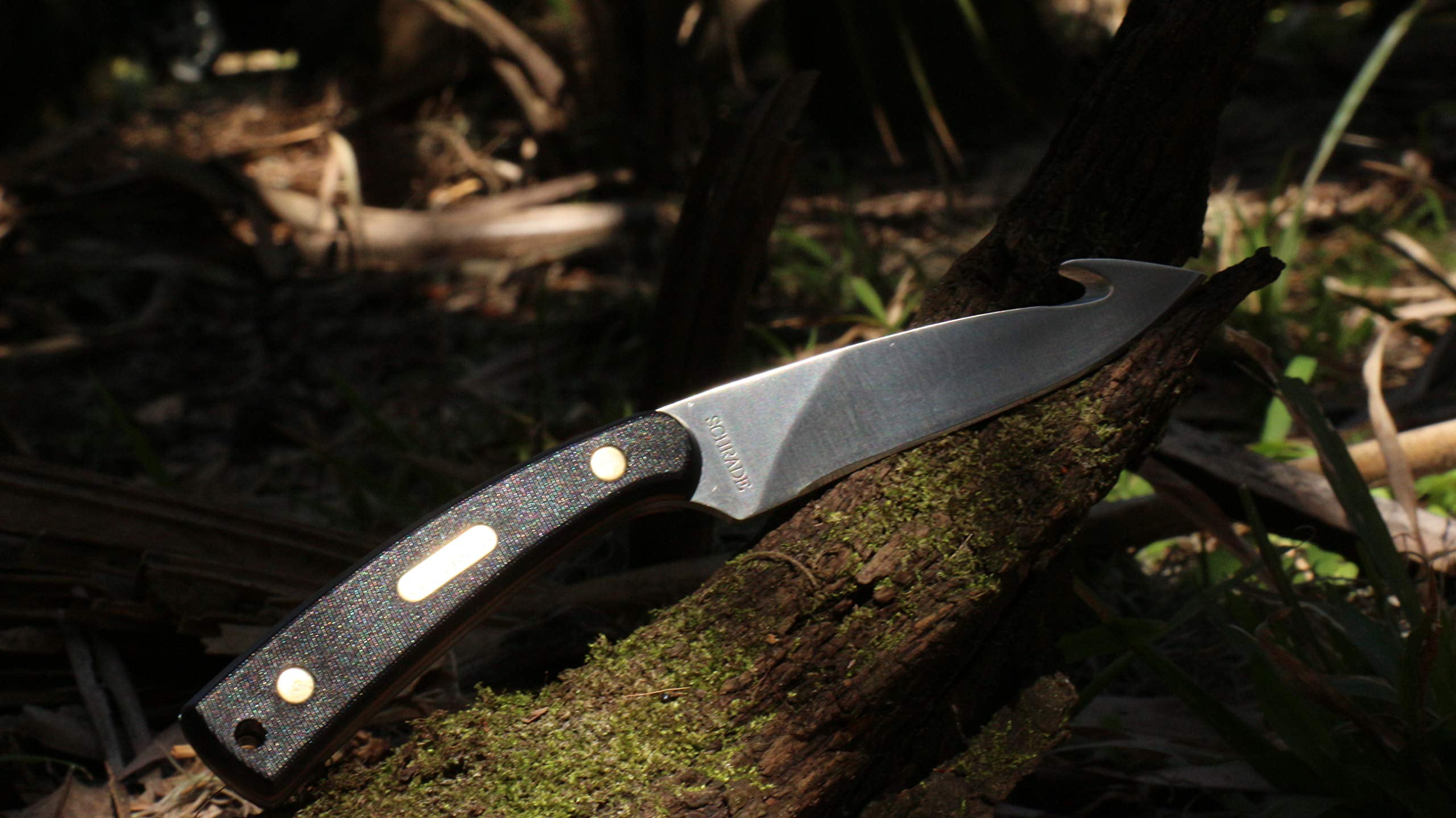 Uncle Henry Old Timer Guthook Skinner Full Tang Fixed Blade Knife