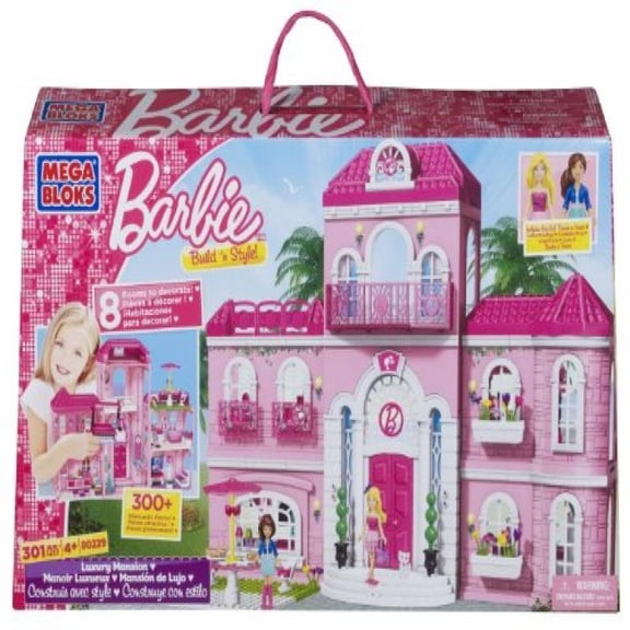 Mega Bloks Barbie Luxury Mansion