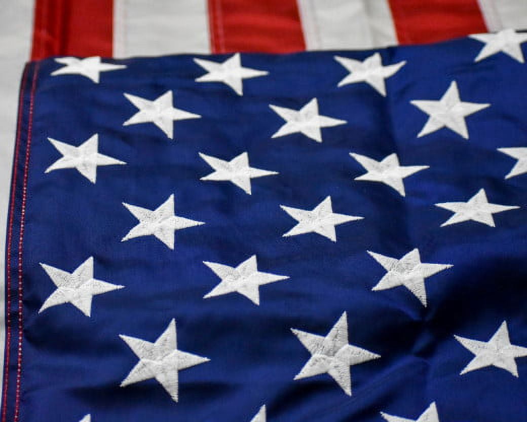 Gettysburg Flag Works Battle-Tough® American Flag, 3 x 5 ft, All-Weather Nylon, Made in the USA