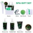thumbnail image 6 of Draizee Luxury Heel Shoe Spa Gift Basket, 8-Piece Body Care Set with Shower Gel, Bubble Bath, Body Butter, Body Lotion, Bath Bomb, Towel and Mirror, Eucalyptus Spearmint Scent, 6 of 12