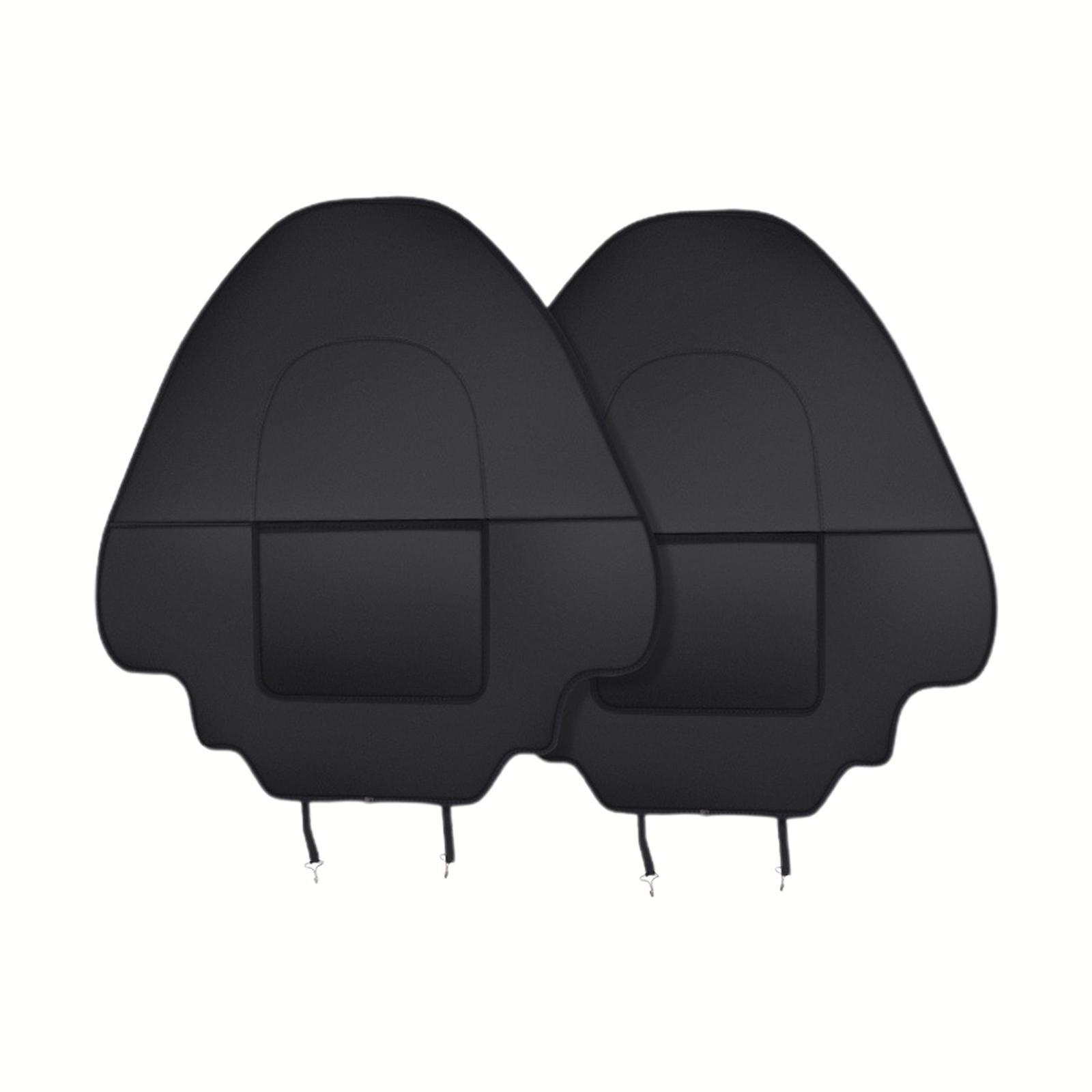 2x Car Seat Back Protector Anti Kick Pad Replaces Decoration Backseat Protection Mat High performance Parts Durable Premium