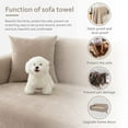 thumbnail image 3 of AUQ Waterproof Sofa Cover Protector for Pets, Khaki Couch Throw Slipcover, Durable Multi-Function Furniture Blanket for Dogs and Cats, 71x118 Inch, 3 of 7