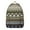 Beige, variant on Unisex Bohemian Print Zipper Backpack, Stylish Boho Rucksack with Front Pocket, Lightweight Bag for School University Work Commute, Great Gift Choice